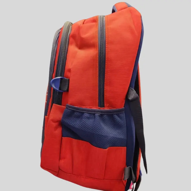 Dakknee Orange School Bag – Stylish, Spacious & Durable | ZBM - Image 2