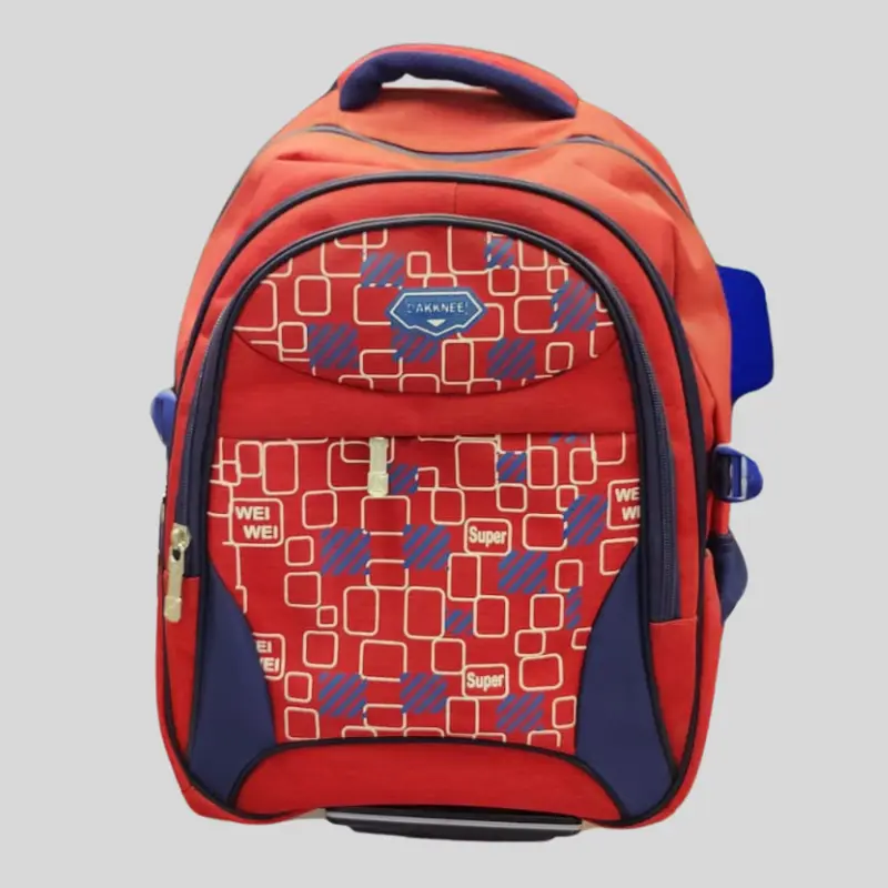 Dakknee Orange School Bag