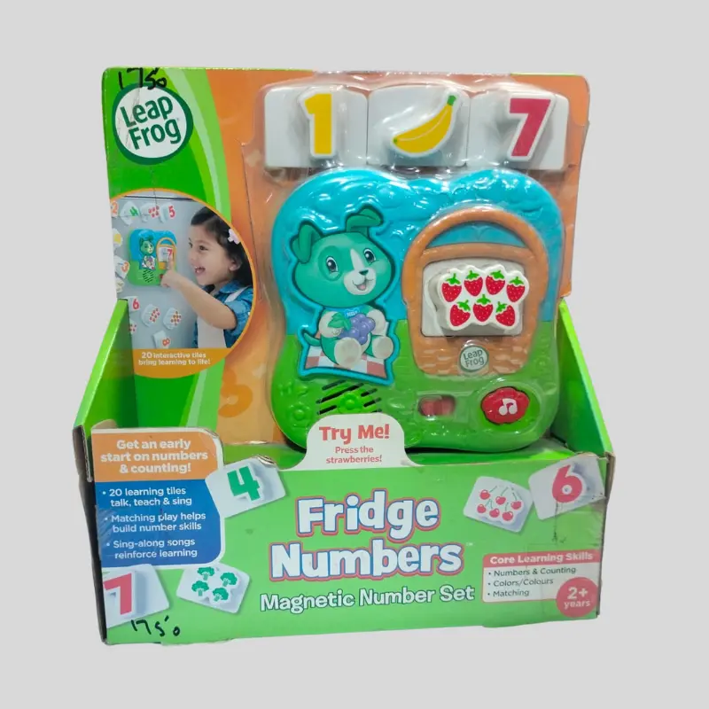Leap Frog Fridge magnetic number set