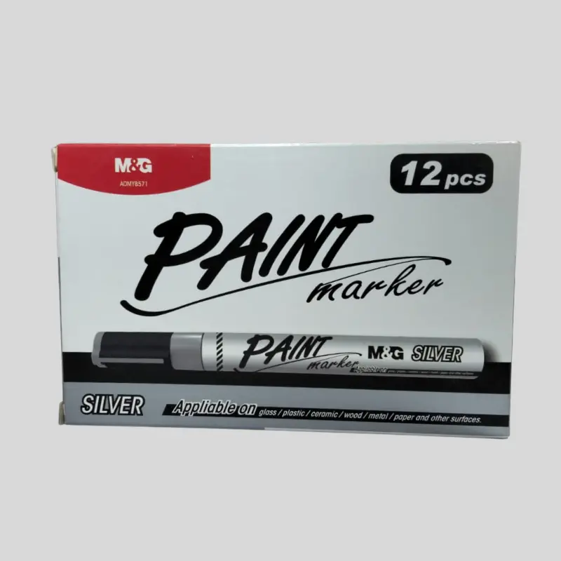 M&G black paint marker 12pc