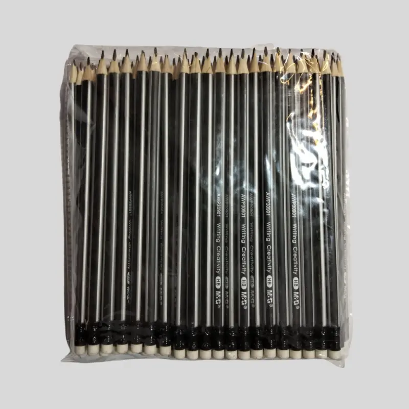M&G lead pencil with eraser 144pc - MG Pencils Wholesale - Image 2