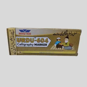 Master urdu 604 calligraphy marker blue.... 10pc