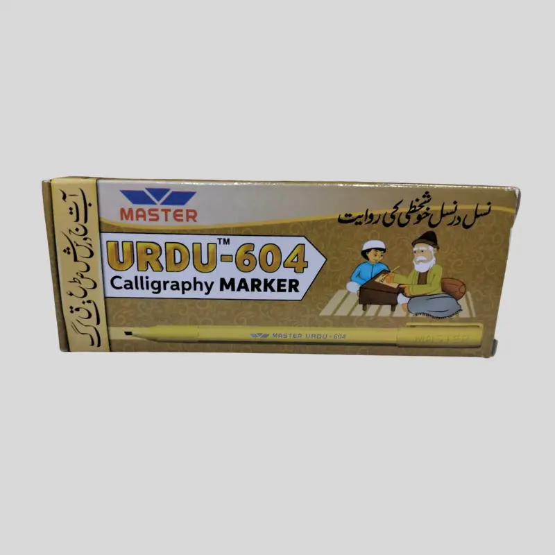 Master urdu 604 calligraphy marker blue.... 10pc