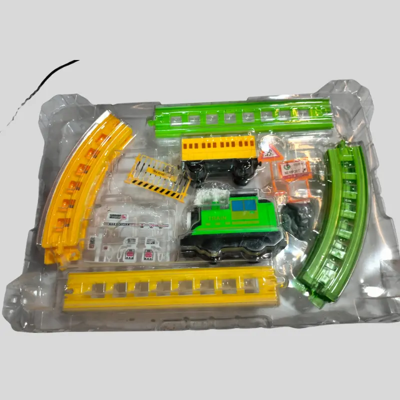 Retro Track Train Puzzle And Fun