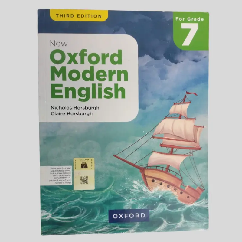 New Oxford modern English for GradeĀ 7
