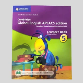 Cambridge global English apsacs edition learner's book